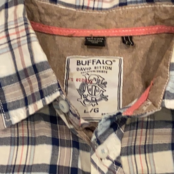 Buffalo David bitton large button down ss 🔥🔥 - Picture 2 of 6